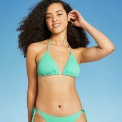 Juniors' Ribbed Triangle Bikini Top - Xhilaration™ White 22 Juniors' Ribbed Triangle Bikini Top - Xhilaration™ White -Swimsuits Popular Store unnamed file 3364