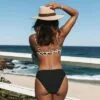 Women's Leopard Bikini Swimsuit Twist Front Low Rise Bathing Suit-Cupshe -Swimsuits Popular Store unnamed file 338