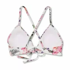 Women's Lightly Lined Twist-Front Plunge Bikini Top - Shade & Shore™ White Tropical Print 31 Women's Lightly Lined Twist-Front Plunge Bikini Top - Shade & Shore™ White Tropical Print -Swimsuits Popular Store unnamed file 3427
