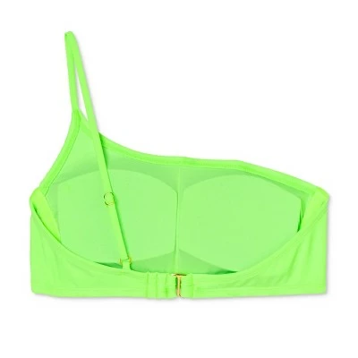 Juniors' One Shoulder Bikini Top - Xhilaration™ Red 8 Juniors' One Shoulder Bikini Top - Xhilaration™ Red - Image 6