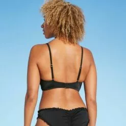 Women's Ribbed V-Wire Bikini Top - Shade & Shore™ Black 11 Women's Ribbed V-Wire Bikini Top - Shade & Shore™ Black -Swimsuits Popular Store unnamed file 3455