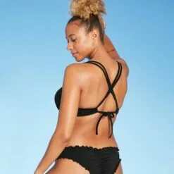 Women's Push-Up Double Strap Bikini Top - Shade & Shore™ White -Swimsuits Popular Store unnamed file 3492