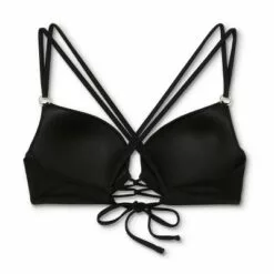 Women's Push-Up Double Strap Bikini Top - Shade & Shore™ White -Swimsuits Popular Store unnamed file 3494