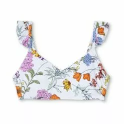 Women's Over the Shoulder Ruffle Bikini Top - Kona Sol™ Multi -Swimsuits Popular Store unnamed file 3505