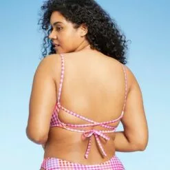 Juniors' Underwire Bikini Top - Xhilaration™ Multi Plaid Print -Swimsuits Popular Store unnamed file 3542