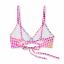 Juniors' Underwire Bikini Top - Xhilaration™ Multi Plaid Print -Swimsuits Popular Store unnamed file 3544