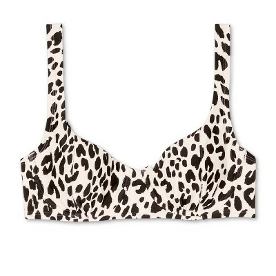 Women's Pieced Underwire Bikini Top - Kona Sol™ Animal Print 7 Women's Pieced Underwire Bikini Top - Kona Sol™ Animal Print - Image 5