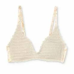 Juniors' Crochet Bralette Bikini Top - Xhilaration™ Cream -Swimsuits Popular Store unnamed file 3758