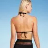 Women's Mesh Triangle Bikini Top - Shade & Shore™ Black -Swimsuits Popular Store unnamed file 3831