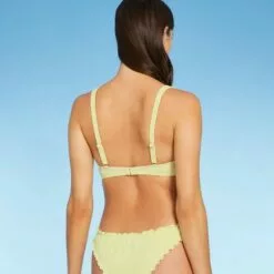 Women's Underwire Bikini Top - Shade & Shore™ Lemon Yellow
