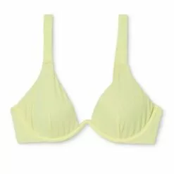 Women's Underwire Bikini Top - Shade & Shore™ Lemon Yellow -Swimsuits Popular Store unnamed file 3895