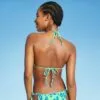 Juniors' String Triangle Bikini Top - Xhilaration™ Mint Green Animal Print -Swimsuits Popular Store unnamed file 3897