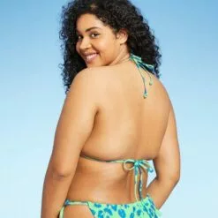 Juniors' String Triangle Bikini Top - Xhilaration™ Mint Green Animal Print 16 Juniors' String Triangle Bikini Top - Xhilaration™ Mint Green Animal Print -Swimsuits Popular Store unnamed file 3900