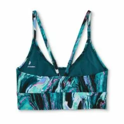 Women's Longline Bikini Top - All in Motion™ Marble Print -Swimsuits Popular Store unnamed file 3913