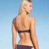 Women's Lightly Lined Ring Detail One Shoulder Bikini Top - Shade & Shore™ Dark Purple 2 Women's Lightly Lined Ring Detail One Shoulder Bikini Top - Shade & Shore™ Dark Purple -Swimsuits Popular Store unnamed file 4101