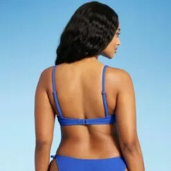 Juniors' Textured Bralette Bikini Top - Xhilaration™ Blue 11 Juniors' Textured Bralette Bikini Top - Xhilaration™ Blue -Swimsuits Popular Store unnamed file 4129