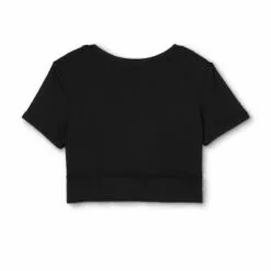 Women's Crop Pique Bikini Top - Sea Angel Black 18 Women's Crop Pique Bikini Top - Sea Angel Black -Swimsuits Popular Store unnamed file 4170