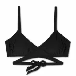 Juniors' Wrap Front Bralette Bikini Top - Xhilaration™ Rust -Swimsuits Popular Store unnamed file 4180