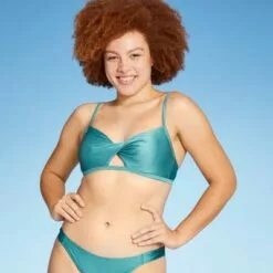 Juniors' Metallic Twist-Front Bralette Bikini Top - Xhilaration™ Light Pink 10 Juniors' Metallic Twist-Front Bralette Bikini Top - Xhilaration™ Light Pink -Swimsuits Popular Store unnamed file 4184