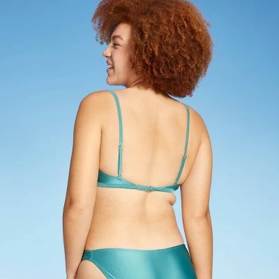 Juniors' Metallic Twist-Front Bralette Bikini Top - Xhilaration™ Light Pink 6 Juniors' Metallic Twist-Front Bralette Bikini Top - Xhilaration™ Light Pink - Image 4