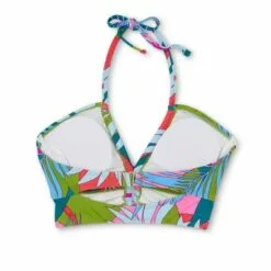 Juniors' Lace-Up Halter Longline Bandeau Bikini Top - Xhilaration™ Multi Tropical Print 16 Juniors' Lace-Up Halter Longline Bandeau Bikini Top - Xhilaration™ Multi Tropical Print -Swimsuits Popular Store unnamed file 4202