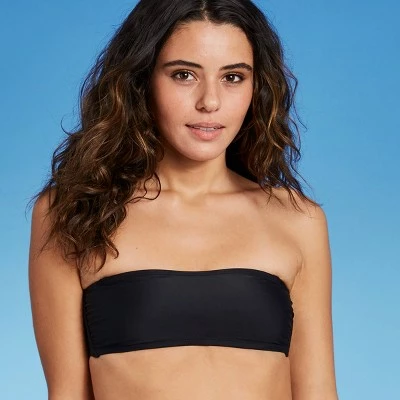 Juniors' Tube Bandeau Bikini Top - Xhilaration™ Olive 4 Juniors' Tube Bandeau Bikini Top - Xhilaration™ Olive - Image 2