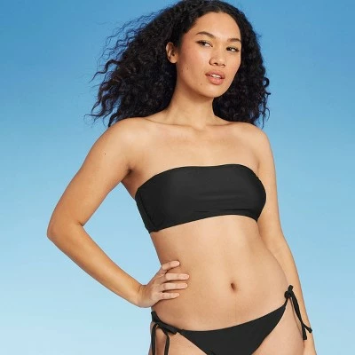 Juniors' Tube Bandeau Bikini Top - Xhilaration™ Olive 5 Juniors' Tube Bandeau Bikini Top - Xhilaration™ Olive - Image 3