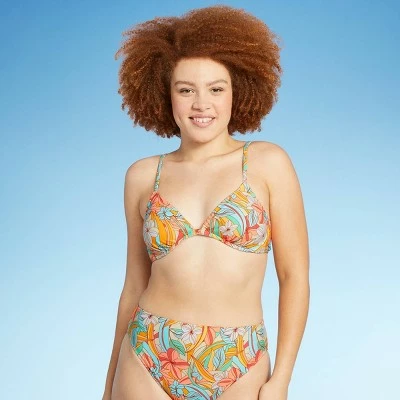 Juniors' Underwire Bikini Top - Xhilaration™ Floral Print 5 Juniors' Underwire Bikini Top - Xhilaration™ Floral Print - Image 3