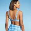 Women's Pieced Underwire Bikini Top - Kona Sol™ Blue -Swimsuits Popular Store unnamed file 4293