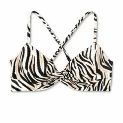 Women's Light Lift Twist-Front Bralette Bikini Top - Shade & Shore™ Zebra Print 34 Women's Light Lift Twist-Front Bralette Bikini Top - Shade & Shore™ Zebra Print -Swimsuits Popular Store unnamed file 4348