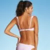 Juniors' Textured Ruffle Shoulder Bralette Bikini Top - Xhilaration™ Lavender Stripe 2 Juniors' Textured Ruffle Shoulder Bralette Bikini Top - Xhilaration™ Lavender Stripe -Swimsuits Popular Store unnamed file 4483