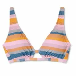 Women's Keyhole Bralette Bikini Top - Shade & Shore™ Multi Stripe 18 Women's Keyhole Bralette Bikini Top - Shade & Shore™ Multi Stripe -Swimsuits Popular Store unnamed file 4493