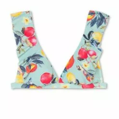 Women's Soft Ruffle Bralette Bikini Top - Kona Sol™ Sage Green -Swimsuits Popular Store unnamed file 4609