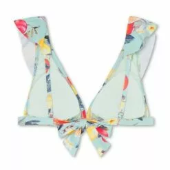 Women's Soft Ruffle Bralette Bikini Top - Kona Sol™ Sage Green -Swimsuits Popular Store unnamed file 4610