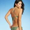Juniors' Crochet Bralette Bikini Top - Xhilaration™ Sage Green -Swimsuits Popular Store unnamed file 4659