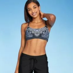 Women's Simple Placement Bralette Bikini Top - Kona Sol™ Multi -Swimsuits Popular Store unnamed file 4687