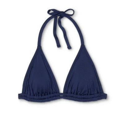 Women's Double Strap Bralette Bikini Top - Kona Sol™ Oxford Blue 7 Women's Double Strap Bralette Bikini Top - Kona Sol™ Oxford Blue - Image 5