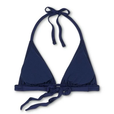 Women's Double Strap Bralette Bikini Top - Kona Sol™ Oxford Blue 8 Women's Double Strap Bralette Bikini Top - Kona Sol™ Oxford Blue - Image 6