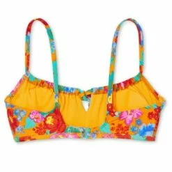 Juniors' Tunneled Tie-Front Bralette Bikini Top - Xhilaration™ Multi Floral Print 19 Juniors' Tunneled Tie-Front Bralette Bikini Top - Xhilaration™ Multi Floral Print -Swimsuits Popular Store unnamed file 4763