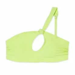 Juniors' Cut Out One Shoulder Bikini Top - Xhilaration™ Light Green -Swimsuits Popular Store unnamed file 4774