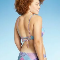 Juniors' Bralette Bikini Top - Xhilaration™ Multi Paisley Print -Swimsuits Popular Store unnamed file 4876