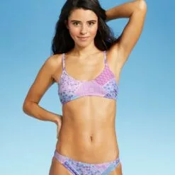 Juniors' Bralette Bikini Top - Xhilaration™ Multi Paisley Print -Swimsuits Popular Store unnamed file 4882