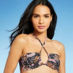 Juniors' U-Neck Bandeau Bikini Top - Xhilaration™ Paisley Print 14 Juniors' U-Neck Bandeau Bikini Top - Xhilaration™ Paisley Print -Swimsuits Popular Store unnamed file 4886