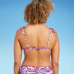 Women's Shoulder Tie Triangle Bikini Top - Shade & Shore™ Multi Animal Print 17 Women's Shoulder Tie Triangle Bikini Top - Shade & Shore™ Multi Animal Print -Swimsuits Popular Store unnamed file 5117