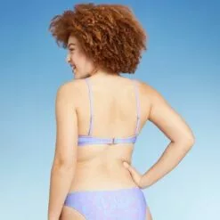 Juniors' Twist-Front Bralette Bikini Top - Xhilaration™ Multi Butterfly Print -Swimsuits Popular Store unnamed file 5129