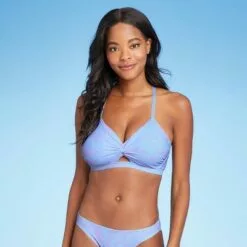 Juniors' Twist-Front Bralette Bikini Top - Xhilaration™ Multi Butterfly Print -Swimsuits Popular Store unnamed file 5137