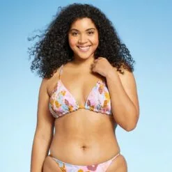 Juniors' Smocked Triangle Bikini Top - Xhilaration™ Abstract Floral Print 16 Juniors' Smocked Triangle Bikini Top - Xhilaration™ Abstract Floral Print -Swimsuits Popular Store unnamed file 5140