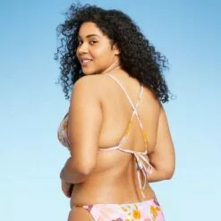 Juniors' Smocked Triangle Bikini Top - Xhilaration™ Abstract Floral Print 17 Juniors' Smocked Triangle Bikini Top - Xhilaration™ Abstract Floral Print -Swimsuits Popular Store unnamed file 5141