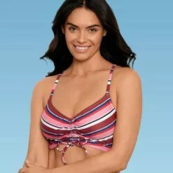 Women's Slimming Control Cinch-Front Crossback Bikini Top - Beach Betty by Miracle Brands White 11 Women's Slimming Control Cinch-Front Crossback Bikini Top - Beach Betty by Miracle Brands White -Swimsuits Popular Store unnamed file 5263