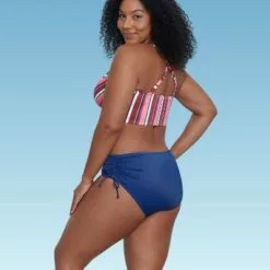 Women's Slimming Control Cinch-Front Crossback Bikini Top - Beach Betty by Miracle Brands White 14 Women's Slimming Control Cinch-Front Crossback Bikini Top - Beach Betty by Miracle Brands White -Swimsuits Popular Store unnamed file 5266